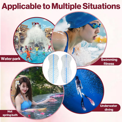 Waterproof Swimming Pads for Women – 20 PCS, Skin-Friendly PU Film & Cotton Core, Protective Private Stickers for Swimsuits, Lingerie, Water Parks, and Swimming