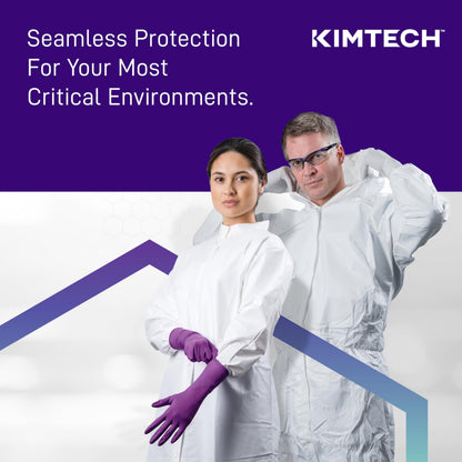 Kimtech™ Purple Nitrile™ Exam Gloves (55084), 5.9 Mil, Ambidextrous, 9.5”, X-Large, 90 Nitrile Gloves/Box