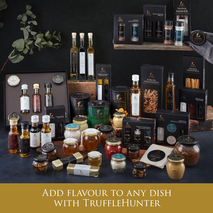 TruffleHunter - Black Truffle Slices - Preserved Truffles in Extra Virgin Olive Oil - 2.82 Oz