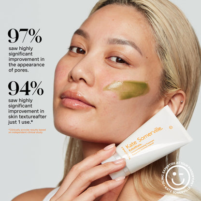Kate Somerville ExfoliKate Intensive Exfoliating Treatment – Salicylic Acid and Lactic Acid Super Facial Scrub Improves Texture and Pores, 0.5 Fl Oz