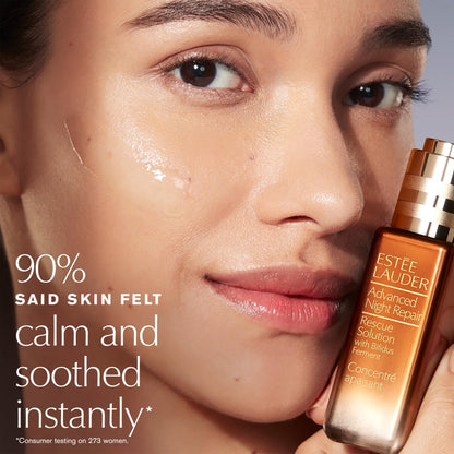 Estée Lauder Advanced Night Repair Rescue Solution with 15% Bifidus Ferment to Reduce Visible Redness, 0.68 Fl Oz
