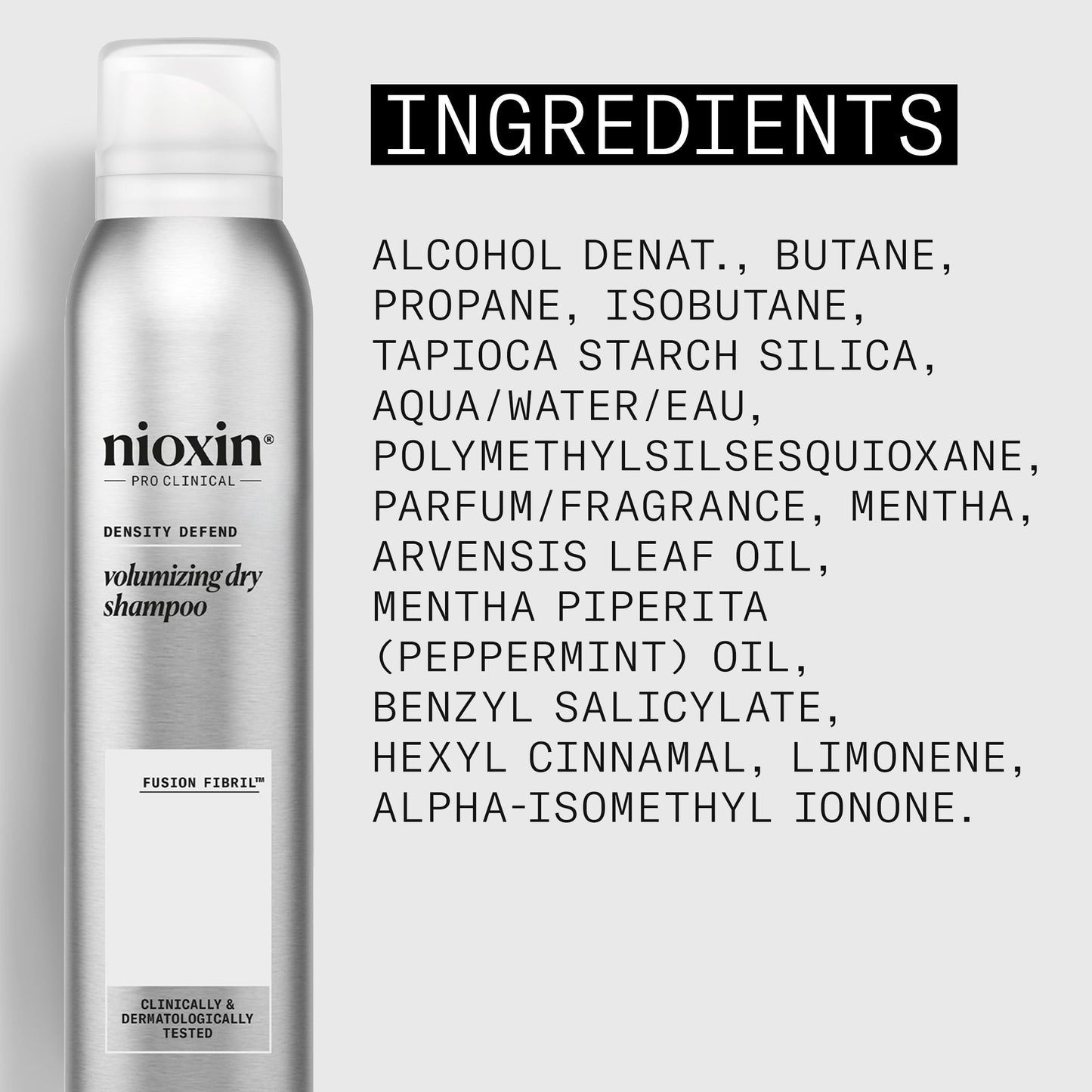 Nioxin Density Defend Volumizing Dry Shampoo for Fine Hair | Increases Hair Density | Instant Fullness | 4.2 Fl oz.