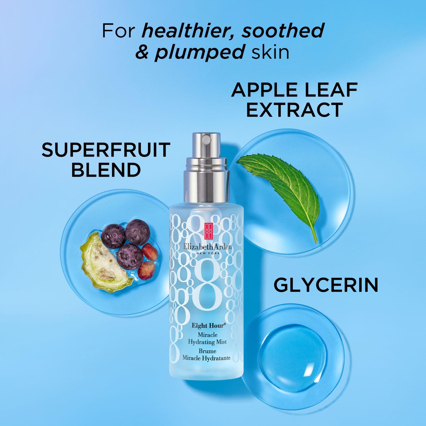 Elizabeth Arden Eight Hour Face, Facial Hydrating Mist and Nightime Moisturizer