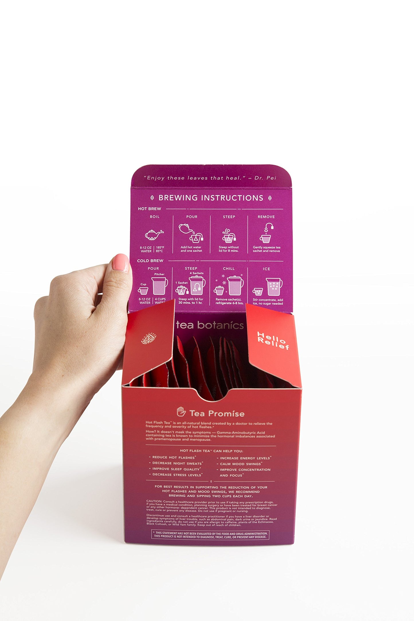 Hot Flash Tea - Organic Multi-sypmptom Menopause Support* (15 Day Supply)