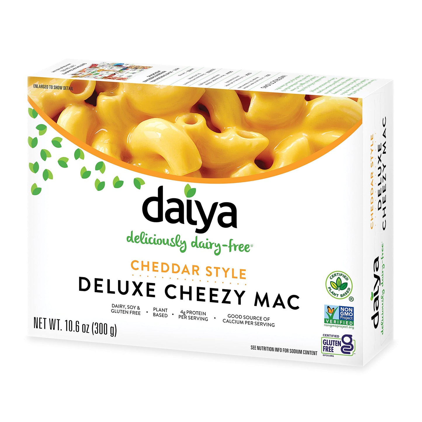 Daiya, Dairy Free Gluten Free Cheddar Style Vegan Mac and Cheese, 10.6 Ounce