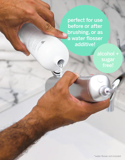 Supersmile Extra Whitening Pre-Rinse - Clinically Formulated Pre-Brush Mouthwash, Cleans and Whitens Teeth in Hard-to-Reach Places - Fresh Breath - Alcohol Free - Sugar Free