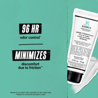 Kiehl's Since 1851 All Over Deodorant Treatment - Whole Body Deodorant for Women and Men - 75ml
