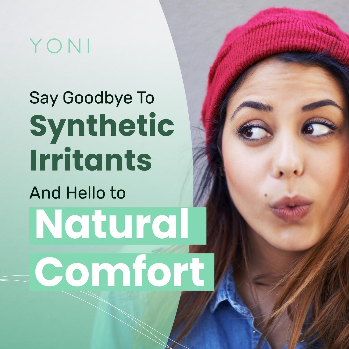Yoni All-Natural Feminine Care Gel Wash | Powerful Plant-Based Daily Cleanser For Intimate Areas | Odor Control, Menstrual Support, Natural pH Balance | Women-Owned (Aloe Vera Blend)