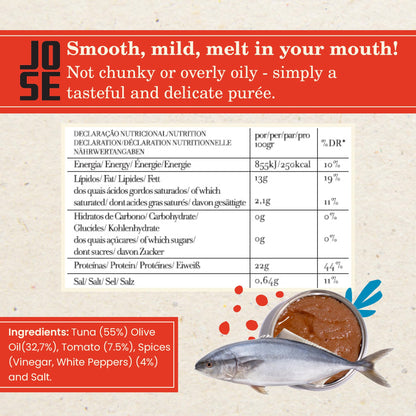 Jose Gourmet Tuna Paté, 75g 3-Pack