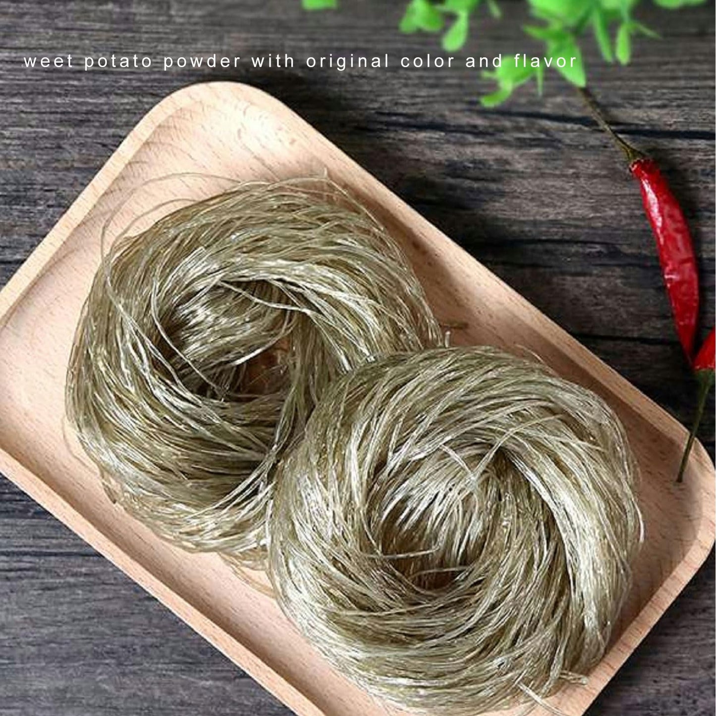 Sweet Potato Starch Noodles 8.8oz/250g, Sweet Potato Noodle,Fat-Free and Gluten-Free, No Additive,hot pot baked fine bean thread noodles,