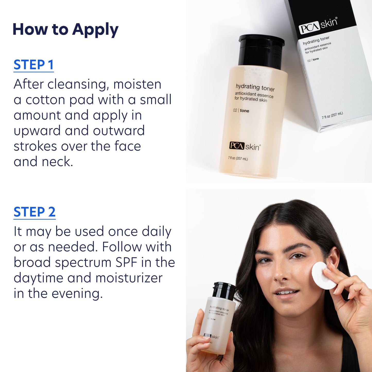PCA SKIN Hydrating Face Toner - Alcohol-Free Moisturizing Antioxidant Facial Treatment to Purify Pores, Alcohol-Free & Non-Comedogenic Formula
