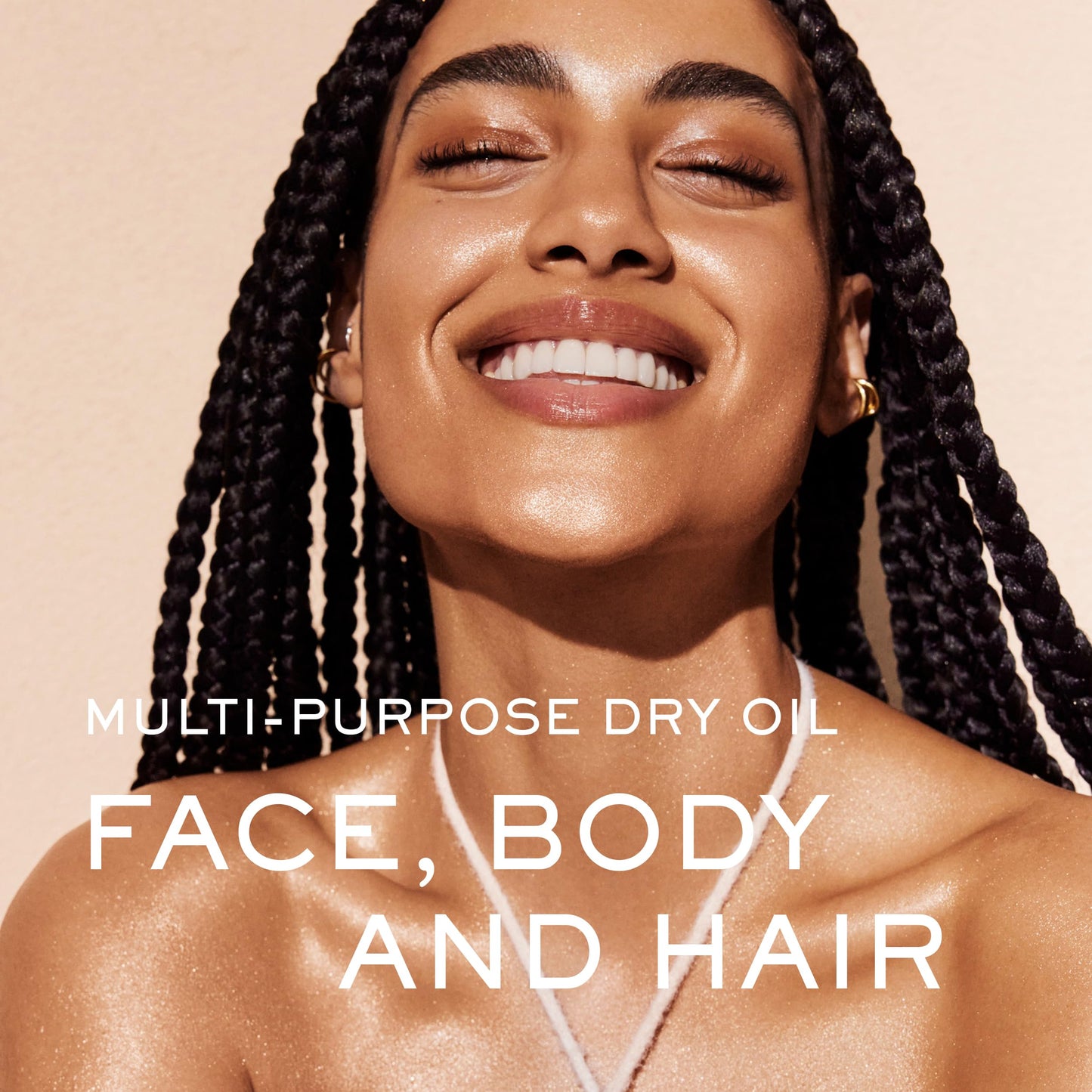 NUXE Huile Prodigieuse Shimmer Multi-Purpose Dry Oil - Luxurious Radiant Glow and Hydration for Face, Body & Hair