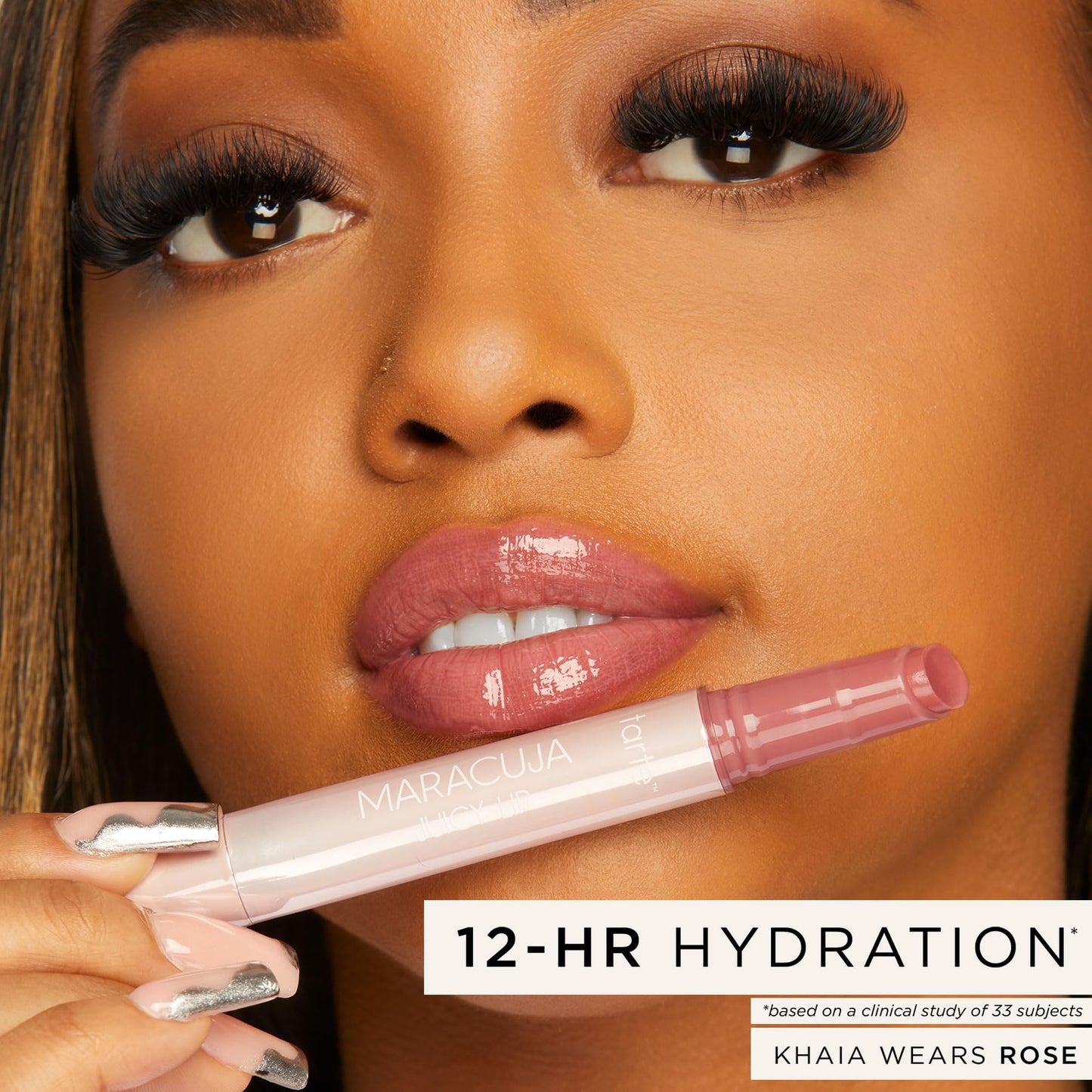 tarte maracuja juicy lip balm gloss – Viral Nourishing Lip Butter Color with High-Shine Hydration, Skincare Infused with Vitamin E, Vegan & Cruelty-Free