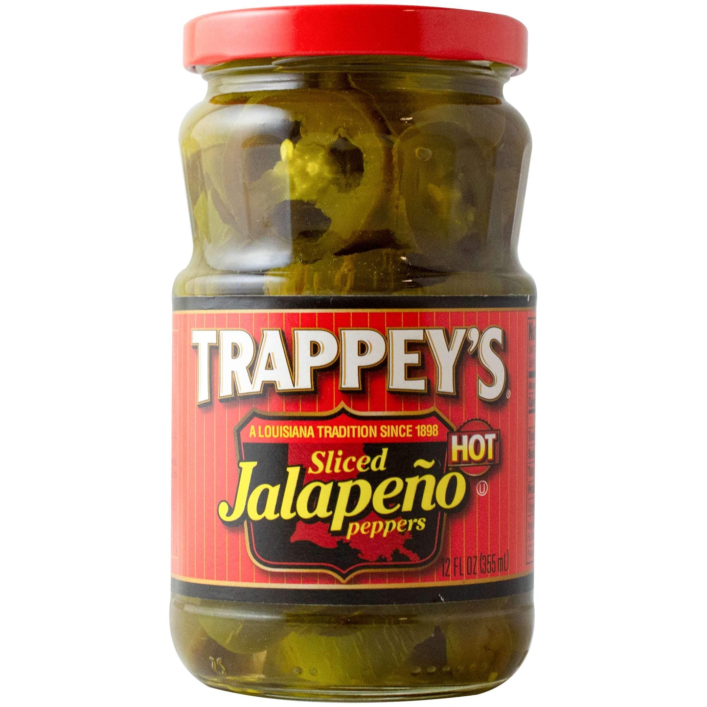 Trappey's Sliced Jalapeno Peppers | 12 Fl Oz | Pack of 6