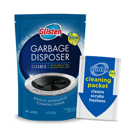 Carefree Panty Liners 120ct & Glisten Garbage Disposer Cleaner 4 Packets