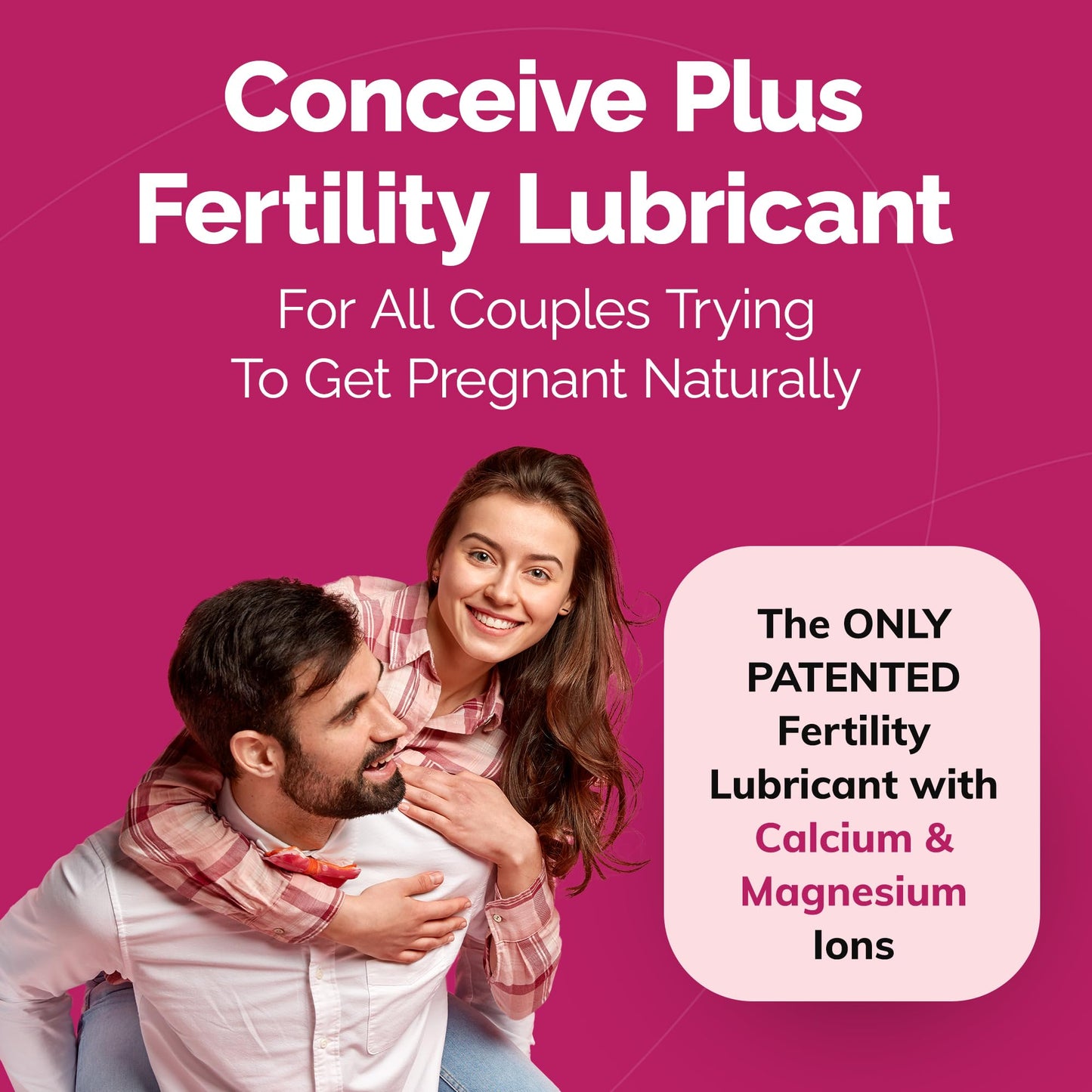 Conceive Plus Fertility Lubricant Travel Size - Sperm-Safe, PH Balanced Personal Lubricant for TTC Couples - Enhances Vaginal Health and Supports Fertility - 1 Fl Oz