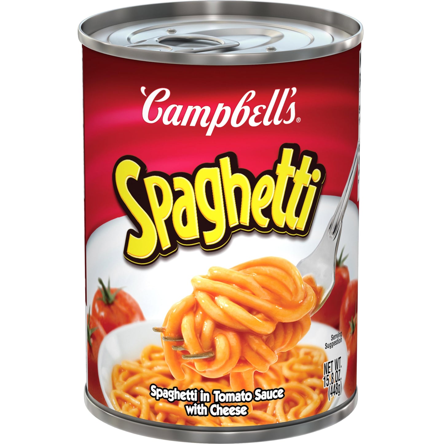 Campbell's Canned Spaghetti, Snacks for Kids and Adults,15.8 OZ Can