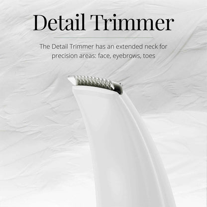Remington Smooth & Silky Body & Bikini Kit, Cordless bikini trimmer and shaver for women, Waterproof for grooming in the shower, White/Green