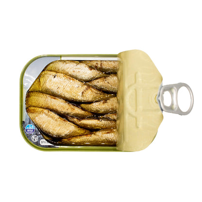 MW Polar Brisling Sardines, Smoked in Olive Oil, 3.52 Ounce (Pack of 12)