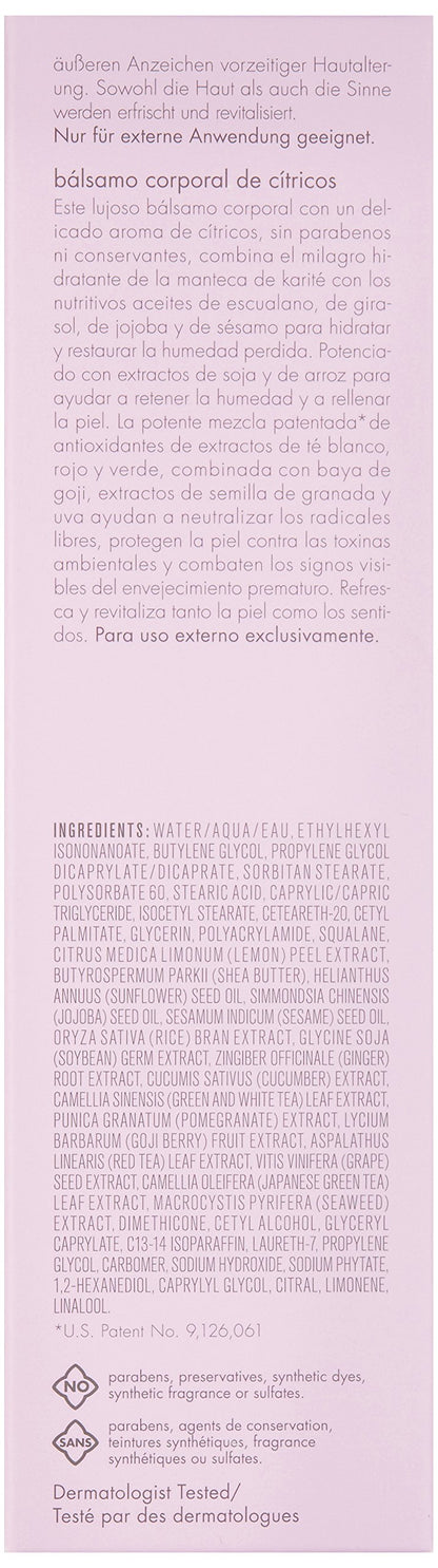 June Jacobs Citrus Body Balm, 6.7 Fl Oz