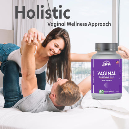 Vaginal Tightening Pill - Tighten, Rejuvenate & Lubricate - Vaginal Moisturizer Pill for Dryness and Vaginal Tightening - Vaginal Health Solution - Vagina Health with Moisturizing Benefits