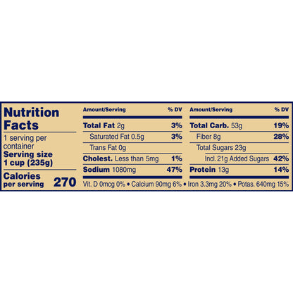 Bush's Best 3 Original Baked Beans, 3 Country Style Baked Beans, 8.3 Oz Variety Pack, 1 CT