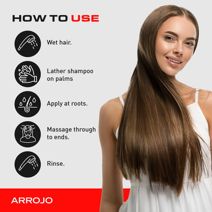 ARROJO Daily Shampoo, Revitalizing Rhubarb