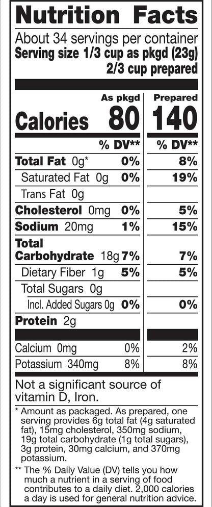 Betty Crocker Gluten Free, 100% Real Potato Buds, 28 oz (Pack of 6)