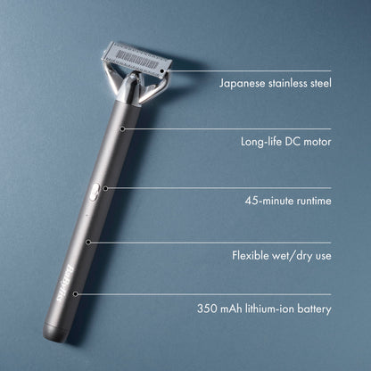 BaByliss MTL Series Electric Razor Including 4 Comb attachments, Storage Bag, Charging Stand and Cable