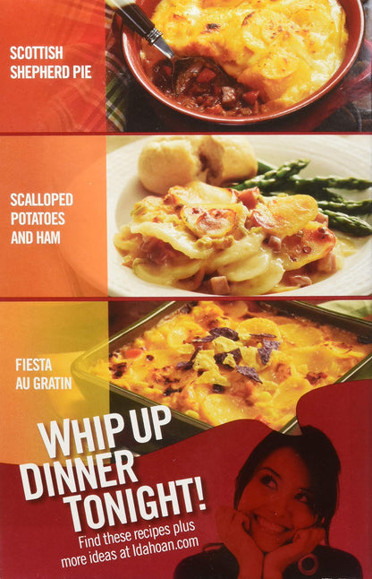 Idahoan Au Gratin and Scalloped Homestyle Casserole Potatoes, Made with Gluten-Free 100-Percent Real Idaho Potatoes, Combo Pack of 6 Boxes (5 Servings Each)