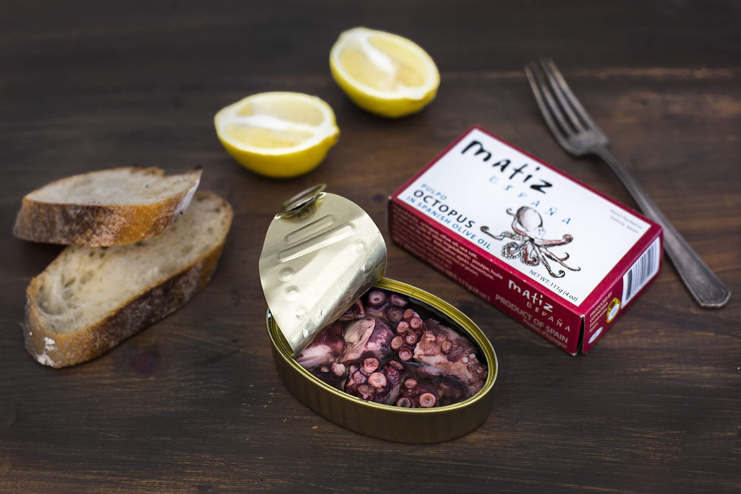 Matiz Sardines and Octopus Pulpo in Olive oil (Variety Pack of 5)