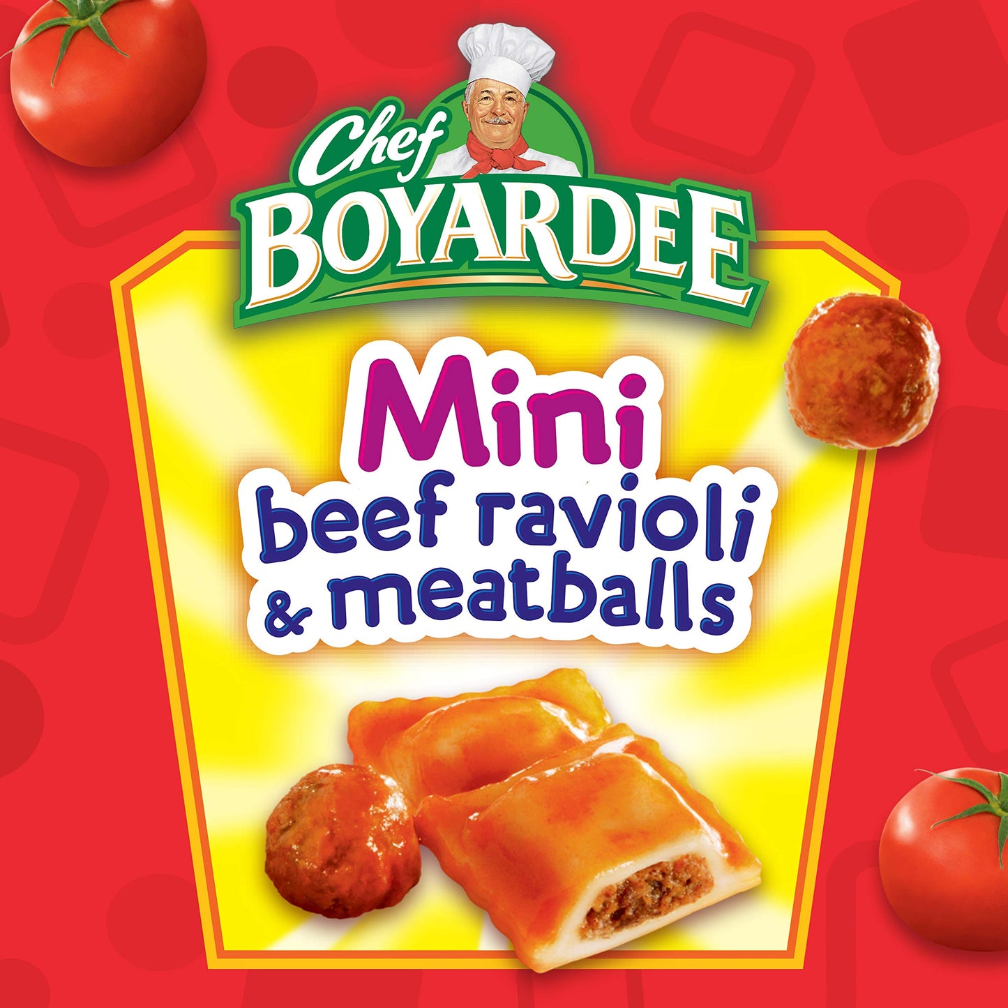Chef Boyardee Mini Beef Ravioli and Meatballs, 15 Oz Can