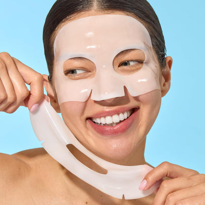 Mario Badescu Advanced Collagen Hydrogel Mask Set of 3 | Face Mask with Peptides, Hyaluronic Acid & Niacinamide for Hydrating, Firming, Brightening & Soothing Skin