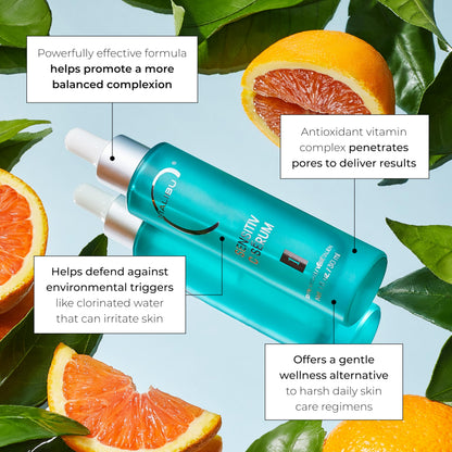 Malibu C Sensitiv C Face Serum - Vitamin C Serum for Combination & Sensitive Skin - Balances, Brightens & Protects with Ascorbic Acid, Allantoin & Pro Vitamin B5 (1 fl oz)