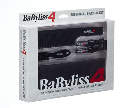 Professional Barber Accessory Kits including capes, combs, fade brushes and more
