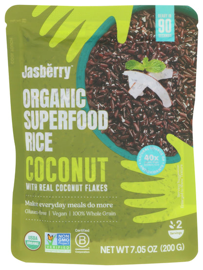 Jasberry Rice Org W/Cocnut Rte 7.05 OZ