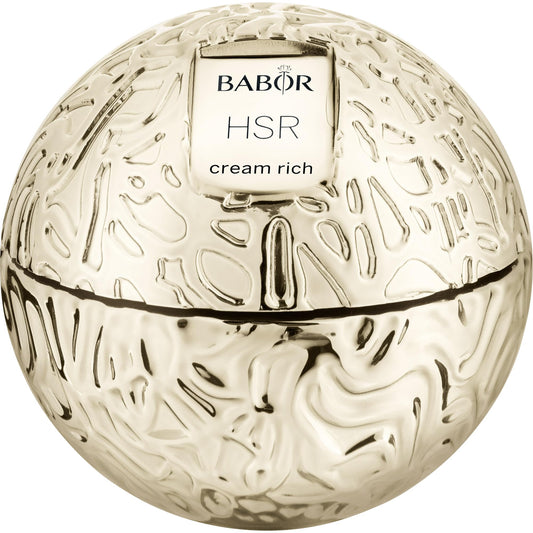 BABOR HSR Lifting Anti Wrinkle Cream Rich, Anti Aging Night Cream, Target Fine Lines, Vitamin E Strengthens Increasing Moisture and Improving Radiance, Daily Moisturizer for Smoother Skin, 1.7 oz