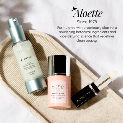 Aloette Superfood Niacinamide Serum for Face, B Your Best - Anti-Aging Pore Minimizer, Even Skin Tone & Dark Spot Corrector - Moisturizing Facial Serum with Vitamin C & Blend of Kale, Spinach & Aloe