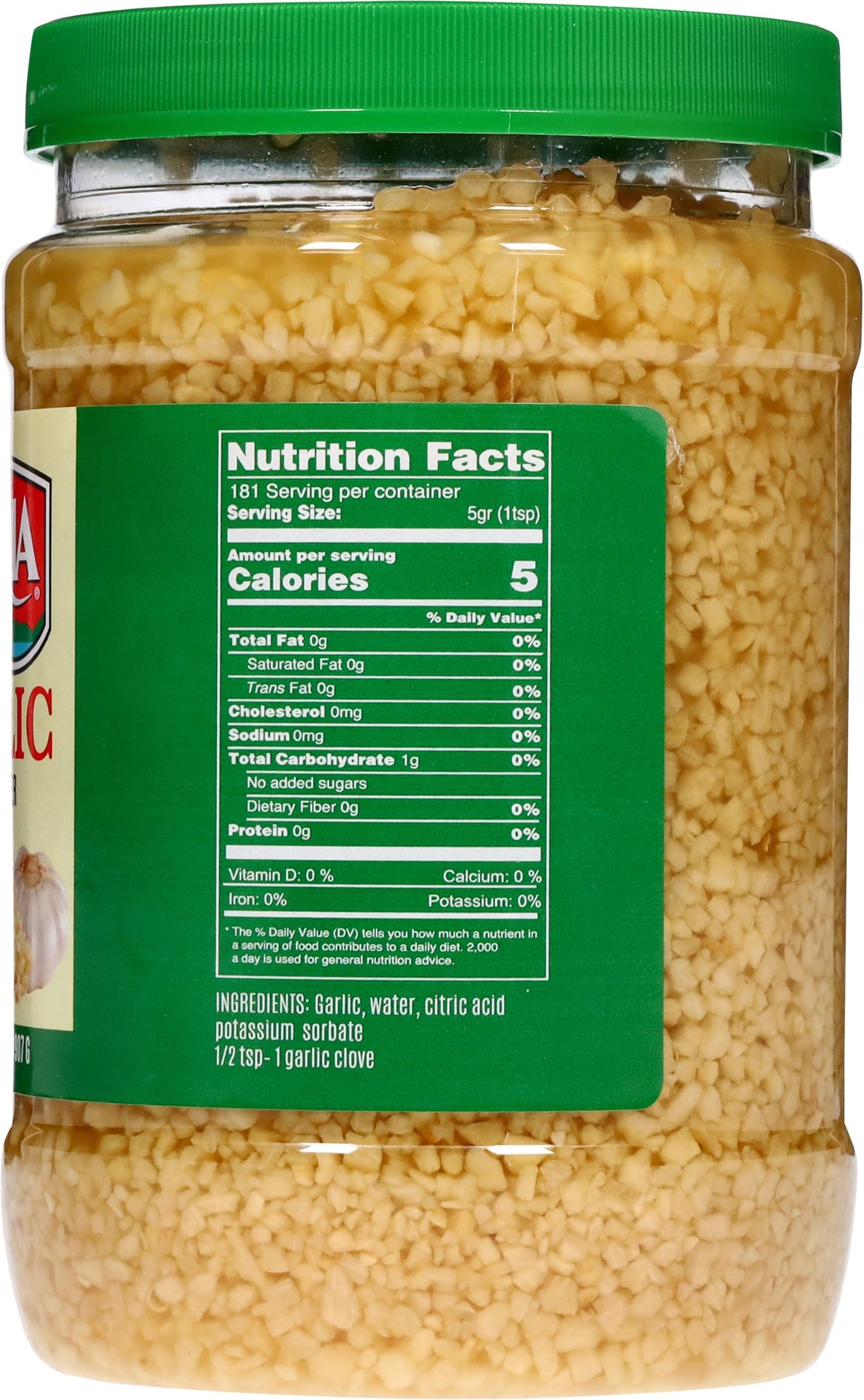 Iberia Minced Garlic In Water, 32 Ounce