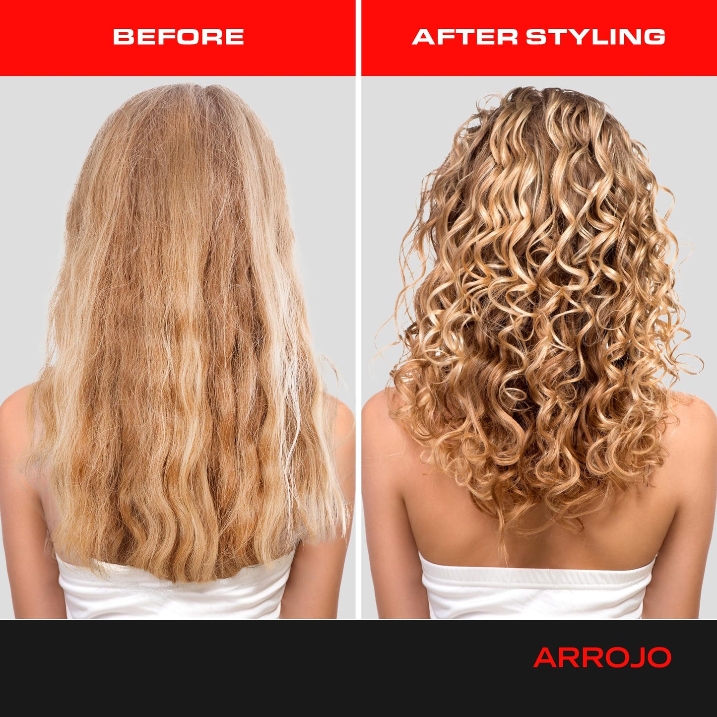 ARROJO Curl Control Curly Hair Gel – Curly Hair Products for Unruly Curls – Sulfate Free Curl Gel w/Vitamin B5 – Hair Gel for Curly Hair to Calm & Control – Anti Frizz Hair Products