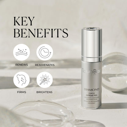 Natura Bissé Diamond Glyco Extreme Peel, Advanced Complexion Rescue, Renews, Rejuvenates & Exfoliates, 1 Oz