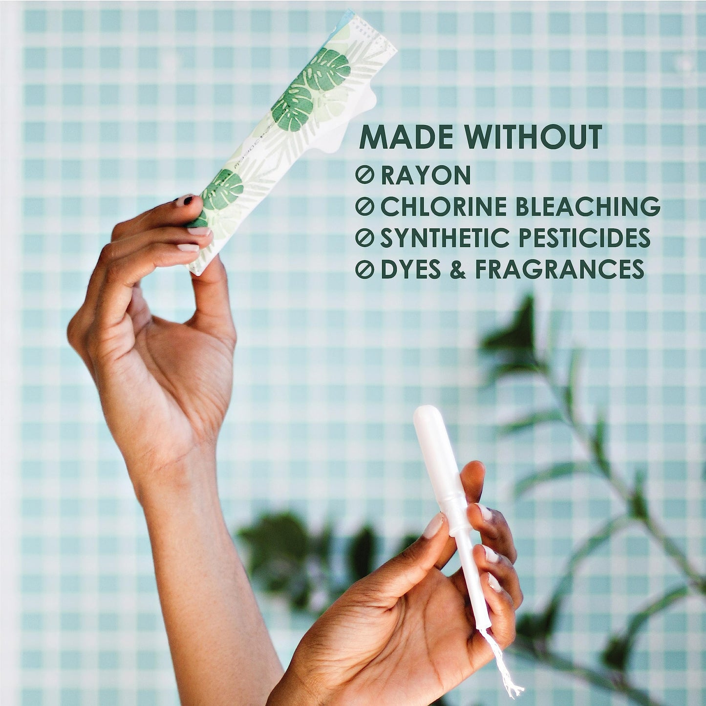 L. Cotton Tampons Regular Absorbency, Contains an Organic Cotton Core, Made Without Synthetic Pesticides, or Fragrances 84 Count (2 Packs of 42)