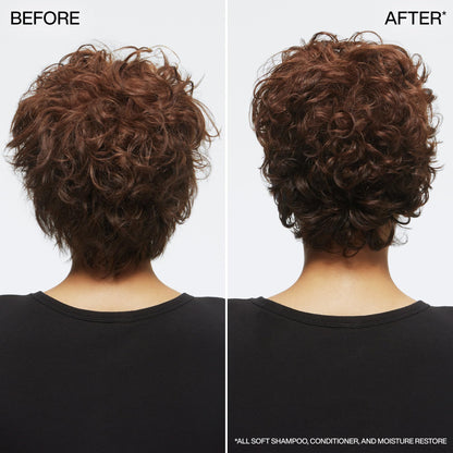 Redken All Soft Conditioner - Moisturizes & Hydrates Dry, Brittle Hair, Softens, Smooths & Adds Hair Shine, Conditioner & Detangler