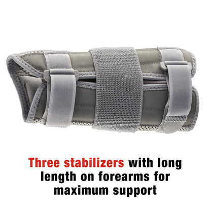ACE Deluxe Wrist Stabilizer, Left Hand, Helps Relieve Symptoms of Carpal Tunnel Syndrome, Adjustable, Stabilizing, Firm Support