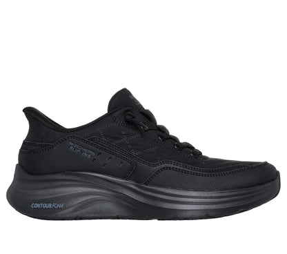 Skechers Women's Contour Foam Sr Athletic Cozy Fit Hands Free Slip Ins