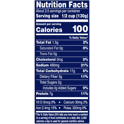 BUSH'S BEST 15.8 oz Canned Blackeye Peas, Source of Plant Based Protein and Fiber, Low Fat, Gluten Free, (Pack of 12)