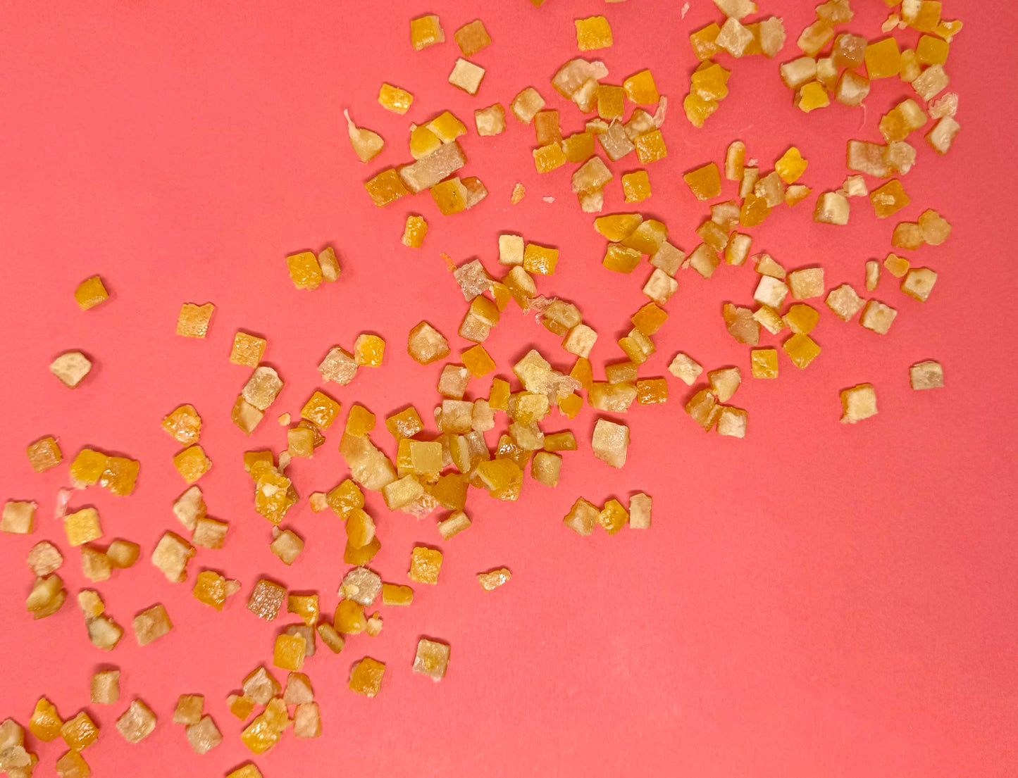 Candied Orange Peel, Diced Candied Orange Peel for Baking, Cocktails Garnish, Candied Peel 7 Ounce