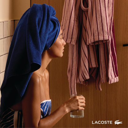 Lacoste Heritage 100% Supima Cotton Wash Cloth, Croc Green, 13" x 13" – Highly Absorbent & Quick Drying, Premium Super Soft Bath Towel, Bathroom Essential, Gift for All Occasions, Machine Washable