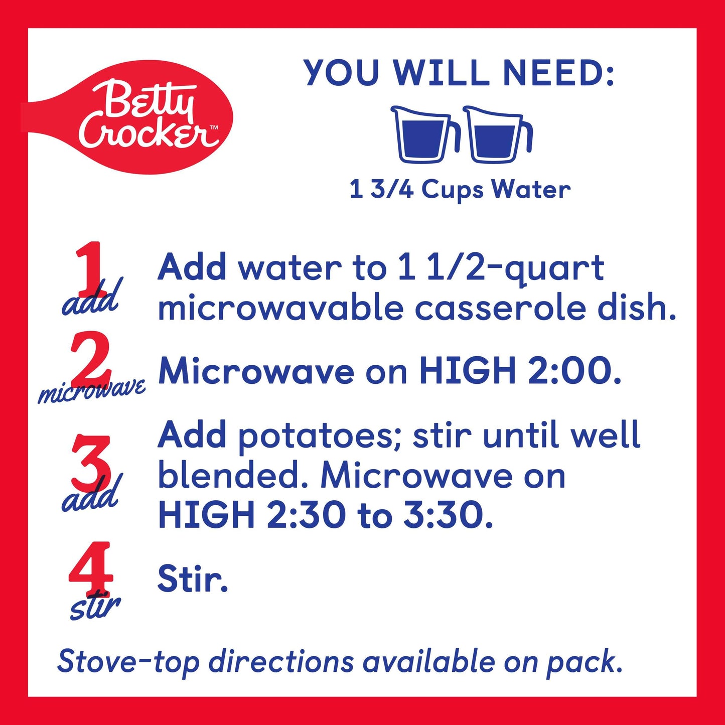 Betty Crocker Sweet Potato Mashed Potatoes, Made with Real Potatoes, 4.5 oz (Pack of 8)
