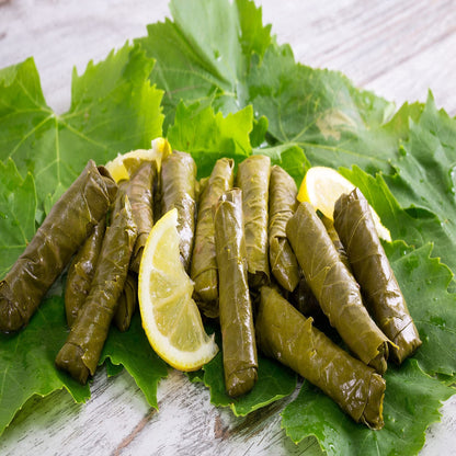 Zergut | Grape Leaves Stuffed with Rice | Vegetarian | Ready to Serve | No Artificial Colors, Additives, or Preservatives | 9.9 oz